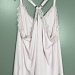 White Birch Purple Coquette Lace Trim Racerback Tank Top - 3X - Womens Plus Size Photo 6