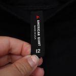 American Giant Women's Ponte Slim Pant High Rise Size 12 Made In USA Black Photo 4