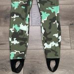Obermeyer Jinks ITB Softshell Underboot Green Camo Ski Snow Pants Size 8 Photo 3