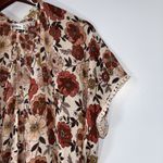 Roommates  Kimono M Antique Floral Roses‎ Woven Cover Up Casual Boho Whimsigoth Photo 1