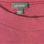 J.Jill  Wearever Collection Knit Dress Burgundy XL Long Sleeve Ribbed Stretch Photo 4
