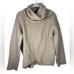 J.Crew Point Sur Mohair & Wool Blend Ribbed Turtleneck Rib Knit Sweater Pale Peach Sz S Photo 1