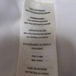 Alice + Olivia White Black Long Sleeve Draped Shawl Collar Blazer Coat Jacket S Photo 3