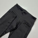 Athleta EUC Polartech Thermal Athletic Leggings with Pockets Womens XS Gray Photo 2