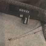 Gucci Dark Grey Denim Pencil Skirt Sz8 Photo 5
