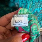 Elegant Teal and Purple Mini Dress Made In India Swami Gear Size L/XL Boho Green Size L Photo 5