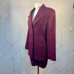 Vivienne Tam  Purple Two-Piece Blazer Skirt Suit‎ Photo 5