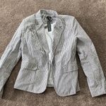 Willi Smith  Striped Blazer & Skirt Set SIZE 12 Photo 1