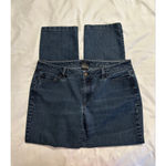 Ann Taylor Women's  Dark Blue Curvy Straight Leg Jeans Size 14 Photo 0