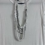 BCBGMAXAZRIA Dress with Chic Black Pencil Skirt & White Top w/Necklace Small Photo 8