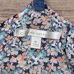 LC Lauren Conrad Women’s Pretty Floral Tank Top Size XL Blouse Photo 4