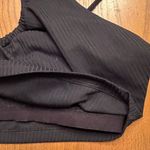 Free People FP Movement Hot Tip Double Strap Workout Crop Top‎ Black Size Large Photo 9