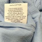 NWT Revolve Rumer Camille Blue Cotton Cut Out Mini Dress Sz Xs Resortwear Cabo Photo 5