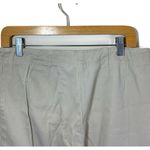Eileen Fisher Capri Crop Pants Beige Tan Pocket Cargo Small Pleaded 78121 Khaki Photo 4