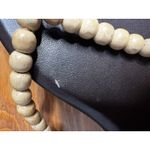 Jeffrey Campbell NEW ‎ Xeniah Sandals Size 8 Natural Beaded Lace Up Boho Flats Photo 8