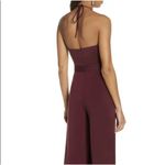 Katie May NWT Revolve  Never Cross Jumpsuit Split Leg Women's Burgundy XL $275 Photo 1