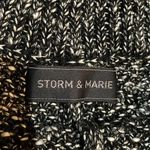 Storm & Marie knit lounge shorts Drawstring Black & white Loungewear Size S Photo 2