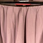 Amanda Smith  Vintage Pure‎ Silk Pant Suit Set Size 16 Zen Minimalism Mauve New Photo 11