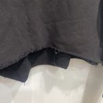 Twenty Women's Black Crop Cut Off Long Sleeve Crew Neck Sweater Sz L Size L Photo 3