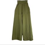 Veronica Beard x Sold Out Green Melanie Wide Leg Sweatpants Ankle Cropped Photo 1