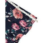 Xhilaration Coquette Garden Floral Romper with Empire Waist & Built-In Bra – Size M Photo 7