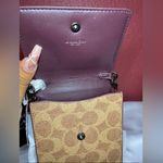 Coach Snap Phone Crossbody In Signature Canvas Photo 7