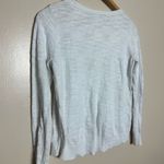Loft CLEARANCE! White Casual Crewneck Sweater Size S EUC Photo 3