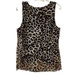 Alfani Women's 2X Leopard Print Sleeveless Tank Top Multicolor Casual Photo 5