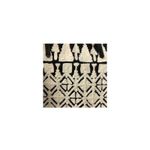 Lucky Brand  Reeve tote black Bag white‎ embroidered hobo boho look 13" x 15" Photo 6