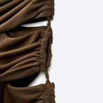 ZARA  | Mesh Cutout Mini Dress Photo 10