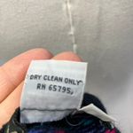 Vintage Cullinane Womens M‎ Sweater Vest Black Floral Lamb's wool blend cottage Size M Photo 11