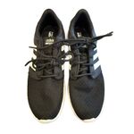 Adidas Cloud Foam BLK w/WHT Stripes, Ortholite Comfort Athletic Sneakers EUC 10 Photo 2