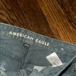 American Eagle Green High-Waisted Courdory Pants () Photo 2