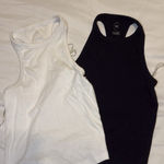 Women’s Black and White Tank Tops Photo 0