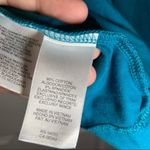 Jones New York  Blue/Teal Ruffle Accent Long Sleeve Top size 3X Photo 9