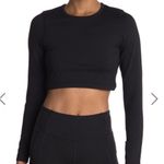 Good American NWT All Tied Up Tank Black Long Sleeve Top Size 3XL Photo 2