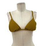 Vitamin A Sol Bikini Top Matcha Variegated EcoRib Size 8 / Medium Photo 3