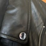 International concepts Black Leather Jacket Size Small Photo 3