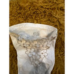 Women's Unbranded White & Beige Floral Embroidered Gloves One Size Photo 2