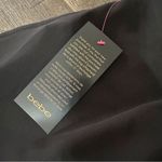 Bebe  New With Tags Black High Low Midi Dress Size 8 High Neck Women’s Sleeveless Photo 3