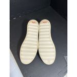 Coach  Women's Slip On Sneaker‎ Loafer White Pink Petal Trim Size 10 Leather Photo 4