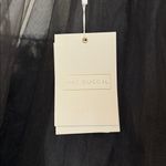 Mac Duggal NWT 68252 Tulle High Neck Sleeveless Ruffled Hem Hi-Low Gown Size 10 Photo 13