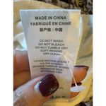 IRO  Dress Women Small Ivory Black Chiffon Floral Print Long Sleeve Mini‎ Photo 10