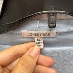 Johnny Was Womens Dip-Dye Ombre Cardigan Sweater Size XL Blue Purple Open Front Photo 1