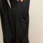 Eight Sixty  Dress Size Medium Black Stretchy Racerback Cocktail Party Wedding Photo 7