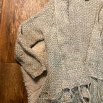 Paper Crane  Cardigan‎ Sweater Medium Knit Fringe Photo 2