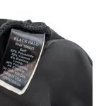 Black Halo  Kasia Peplum Cropped Jumpsuit Sleeveless Ruffle Black Size 12‎ Photo 13