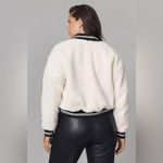 Avec Les Filles NWT  Sherpa Fleece Varsity Bomber Jacket Size 2XL Photo 1