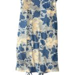 Missguided  Blue Japanese Dragon Floral Ruched Bodycon Mini Dress Size 2 Y2K Photo 12