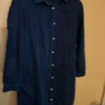 Steven Alan  denim shirt dress small Photo 3
